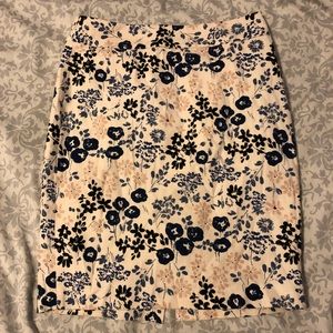 Ann Taylor Floral skirt